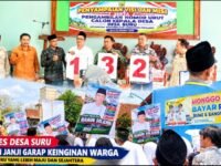 Tiga Kandidat Berebut Hati Warga Desa Suru, Nomor Urut Pilkades Resmi Ditetapkan