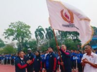 Dari Plaza Pemkab Karawang 500 Atlet Dilepas untuk Berjuang di Porprov Jabar