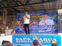 H. Jenal Aripin Gelar Pagelaran Jaipong dan Pencak Silat di Tegalwaru Lewat Kegiatan Sapa Warga Berbasis Budaya