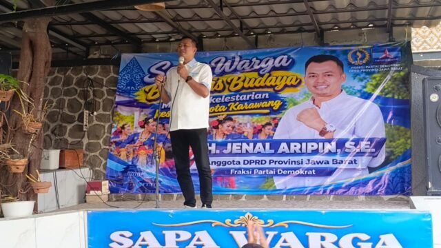 H. Jenal Aripin Gelar Pagelaran Jaipong dan Pencak Silat di Tegalwaru Lewat Kegiatan Sapa Warga Berbasis Budaya