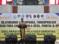 Deklarasi Damai Pilkades 2026, Kapolres Ajak Calon Kades Jaga Persatuan dan Kondusifitas