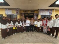 Polsek Binong Gelar Pengajian dan Doa Bersama Dirangkai Santunan, Dihadiri Langsung Kapolsek Andri Sugiarto