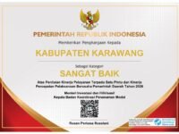 Prestasi Membanggakan, Karawang Dapat Penghargaan Kementerian Investasi dan Hilirisasi