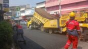 Dinas PUPR Karawang Uji Pemadatan Aspal Jalan Juanda