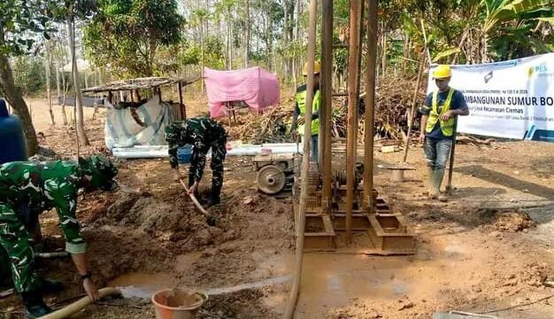 TMMD ke-130 Sukabumi: Pengeboran Sumur Air Bersih di Ciemas Tembus 40 Meter Meski Terkendala Bebatuan